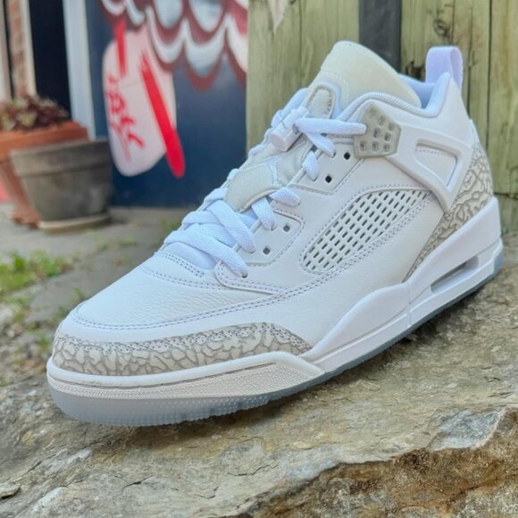 Nike Air Jordan Spizike Low Basketball Shoes $160“White Neutral Grey” FQ1759-103 - Picture 1 of 14